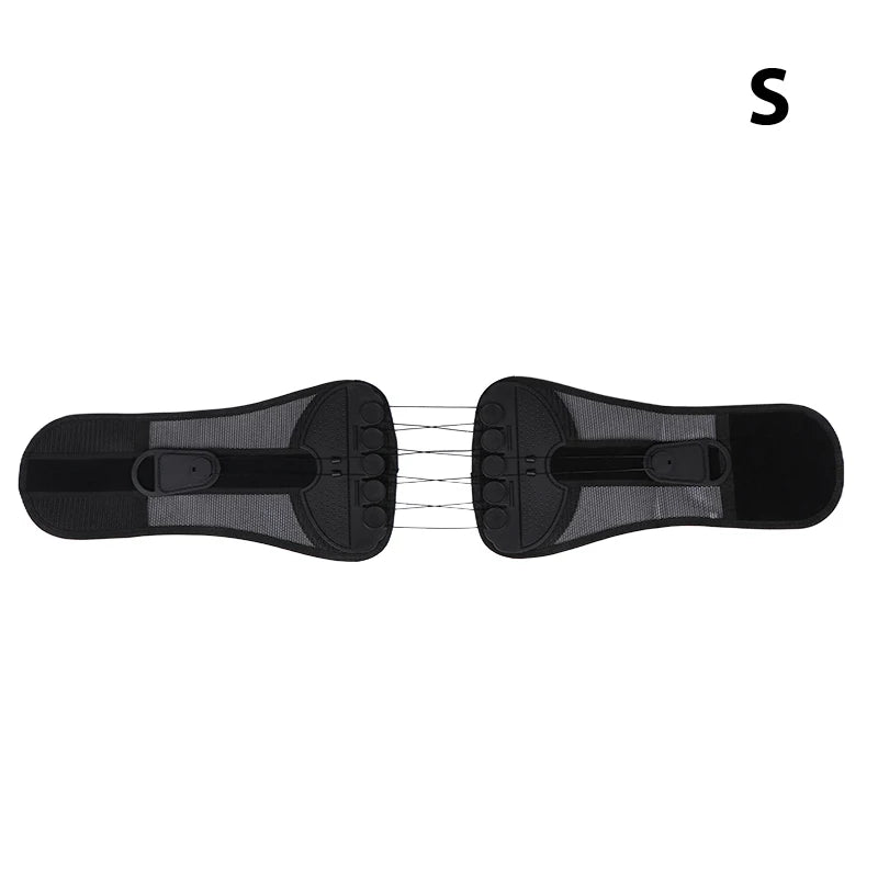 Double Pull Waist Brace Back Lumbar Support Corset Woman Man Waist Trimmer Belt Injury Muscle Posture Corrector Belt